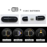 Compact Women's Finger Vibrator / Female G-Spot Massager / Black Sex Toys For Clitoral Masturbation - EVE's SECRETS
