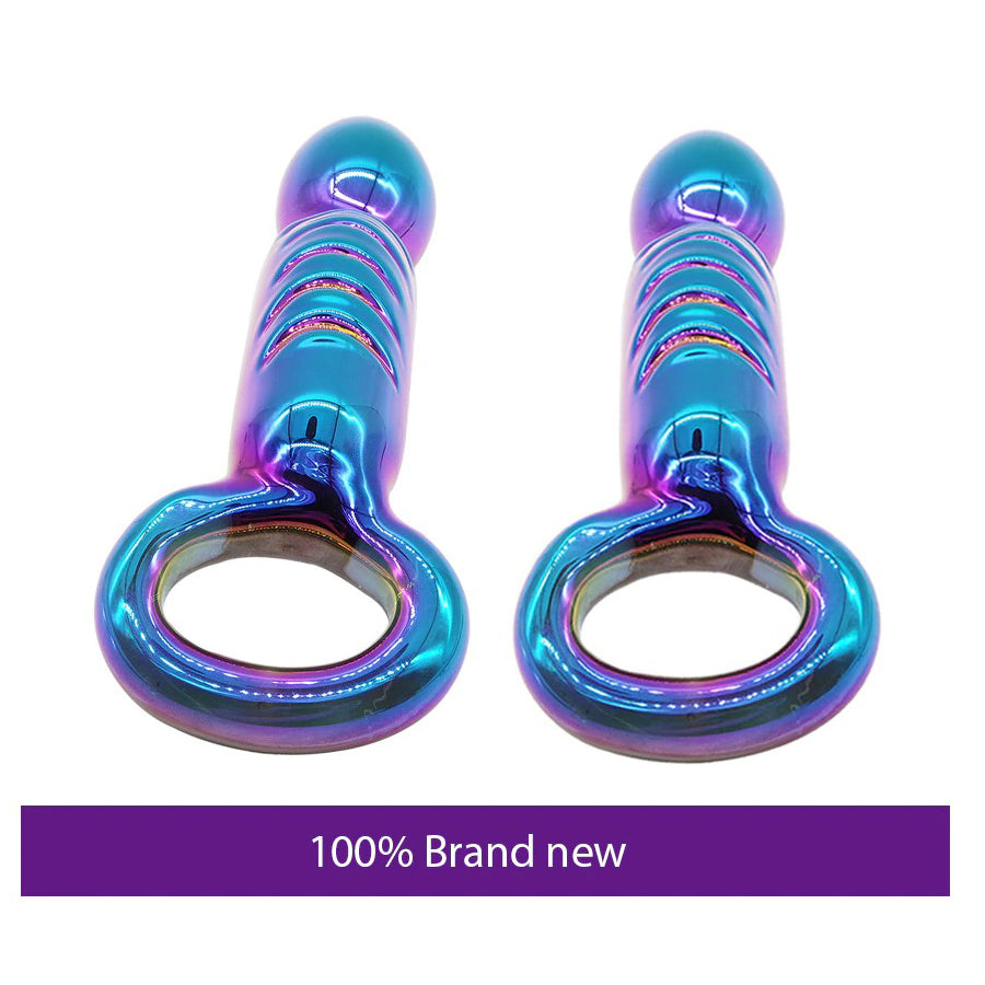 Cool Waterproof Butt Plug Balls / Glass Anal Plug in Adult Toys for Sex / Erotic Anal Toy - EVE's SECRETS