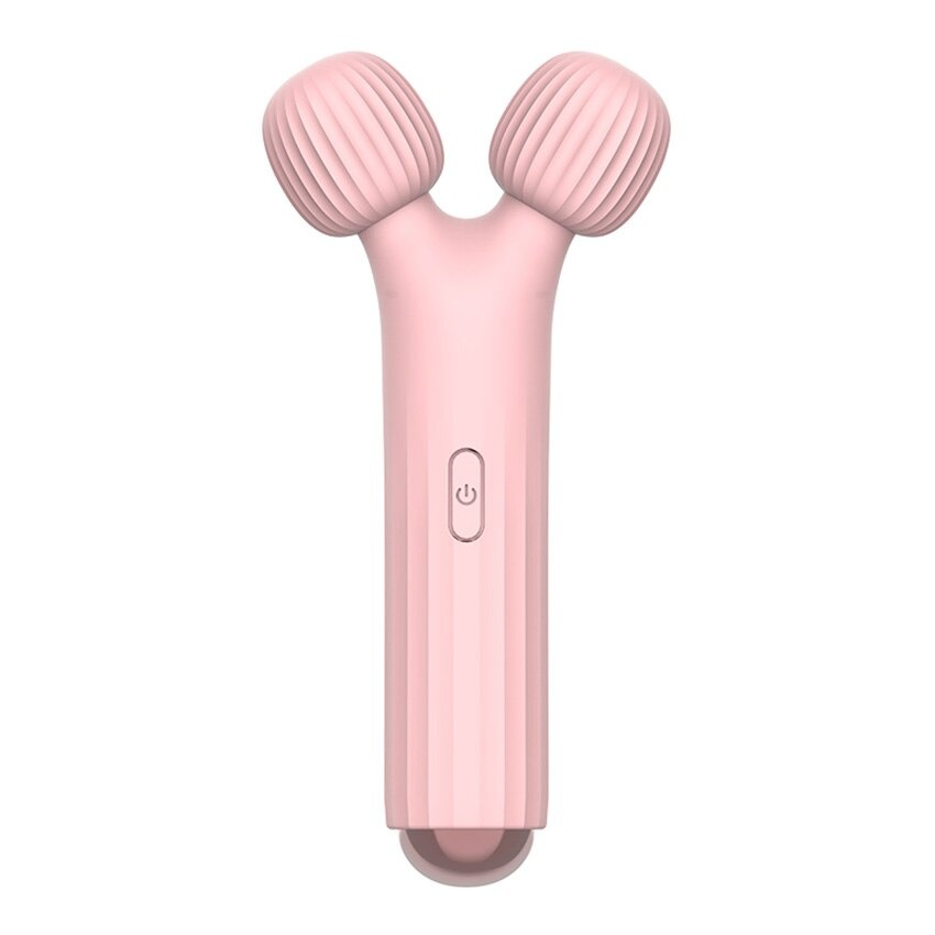 Cool Women's Wand Vibrator With Double Head / Female Clitoral Stimulator / Pink Erotic Massager - EVE's SECRETS