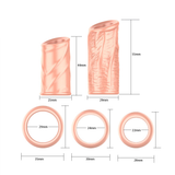Correction Penis Sleeves and Rings 5Pcs Set / Sex Toys For Men - EVE's SECRETS