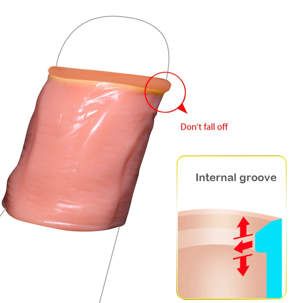 Correction Penis Sleeves and Rings 5Pcs Set / Sex Toys For Men - EVE's SECRETS