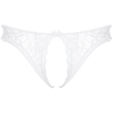 Crotchless T-back Gay Panties With Floral Prind and Lace / Hollow Out Homme Thong Male Underpants - EVE's SECRETS