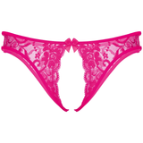 Crotchless T-back Gay Panties With Floral Prind and Lace / Hollow Out Homme Thong Male Underpants - EVE's SECRETS