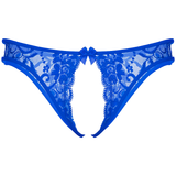 Crotchless T-back Gay Panties With Floral Prind and Lace / Hollow Out Homme Thong Male Underpants - EVE's SECRETS