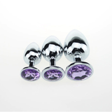 Crystal Anal Butt Plug for Adult / Unisex Stainless Steel Prostate Massage Sex Toy - EVE's SECRETS
