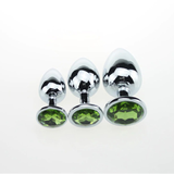 Crystal Anal Butt Plug for Adult / Unisex Stainless Steel Prostate Massage Sex Toy - EVE's SECRETS