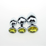 Crystal Anal Butt Plug for Adult / Unisex Stainless Steel Prostate Massage Sex Toy - EVE's SECRETS