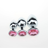 Crystal Anal Butt Plug for Adult / Unisex Stainless Steel Prostate Massage Sex Toy - EVE's SECRETS