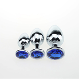 Crystal Anal Butt Plug for Adult / Unisex Stainless Steel Prostate Massage Sex Toy - EVE's SECRETS