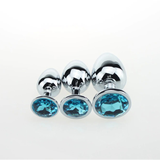 Crystal Anal Butt Plug for Adult / Unisex Stainless Steel Prostate Massage Sex Toy - EVE's SECRETS