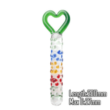 Crystal Anal Dildo / Large Butt Plug / Female Multicolor Dildo Masturbator - EVE's SECRETS
