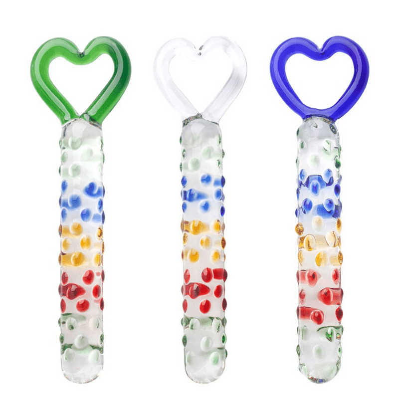 Crystal Anal Dildo / Large Butt Plug / Female Multicolor Dildo Masturbator - EVE's SECRETS