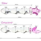 Crystal Glass Dildo for Women / Anal Butt Plug Vibrator Beads / Adult Sex Penis - EVE's SECRETS