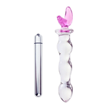 Crystal Glass Dildo for Women / Anal Butt Plug Vibrator Beads / Adult Sex Penis - EVE's SECRETS
