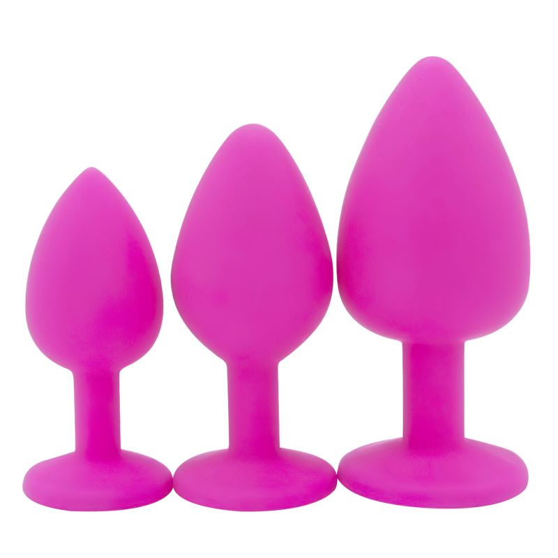 Crystal Butt Plug For Men And Women / Silicone Anal Plugs / Colorful Sex Toy Massager - EVE's SECRETS
