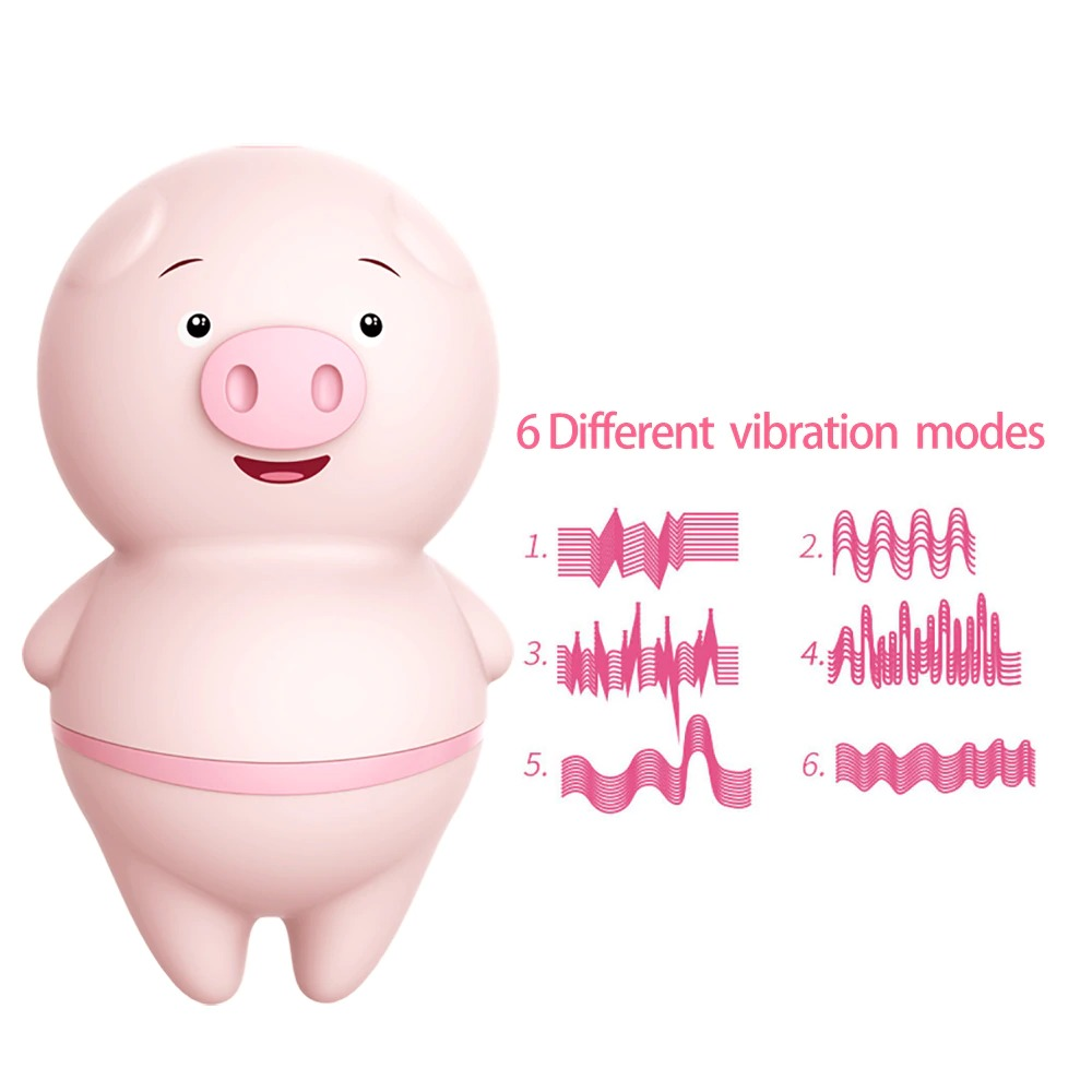 Cute Pig Shape Sucking Vibrator / Women Clitoris Sucker / Adult Erotic Anal Nipple - EVE's SECRETS