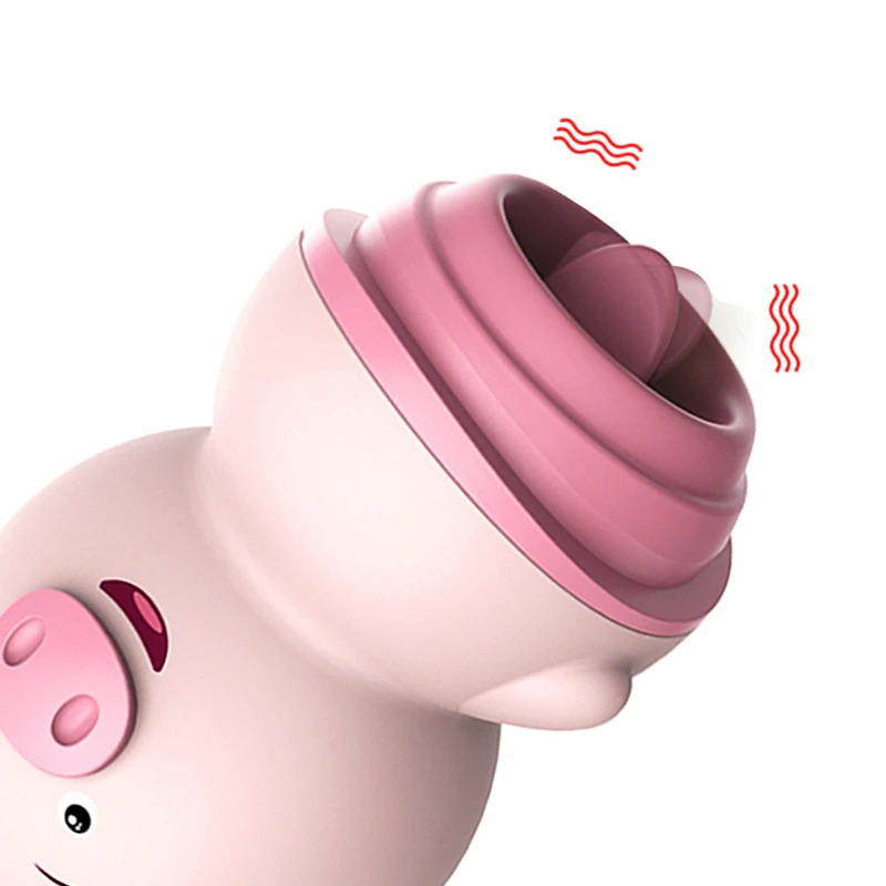 Cute Pig Shape Sucking Vibrator / Women Clitoris Sucker / Adult Erotic Anal Nipple - EVE's SECRETS