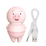 Cute Pig Shape Sucking Vibrator / Women Clitoris Sucker / Adult Erotic Anal Nipple