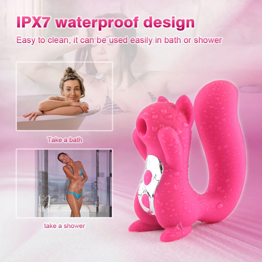 Cute Squirrel Shape Vibrator for Women / Sex Toys for Stimulation G-Spot Clit - EVE's SECRETS