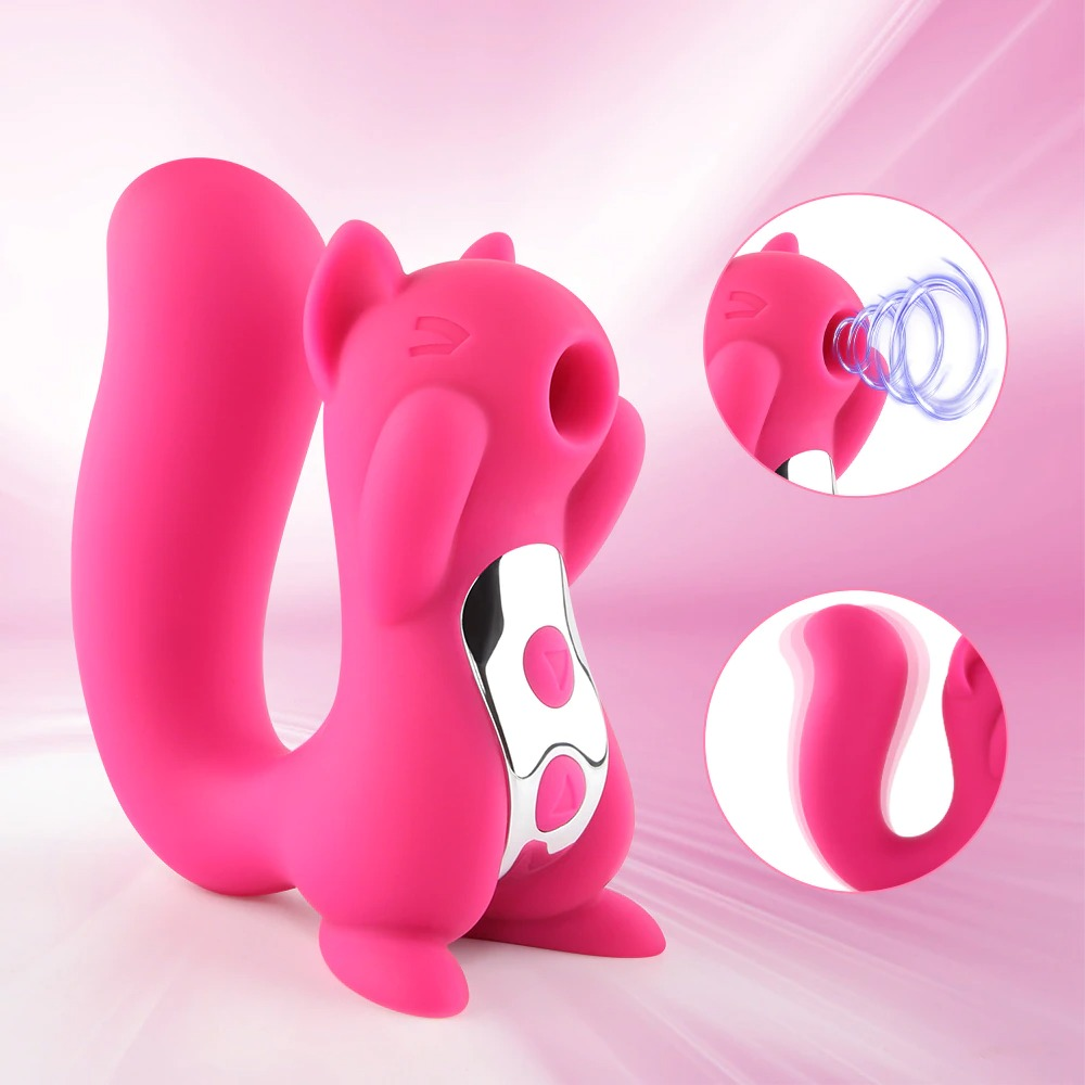 Cute Squirrel Shape Vibrator for Women / Sex Toys for Stimulation G-Spot Clit - EVE's SECRETS