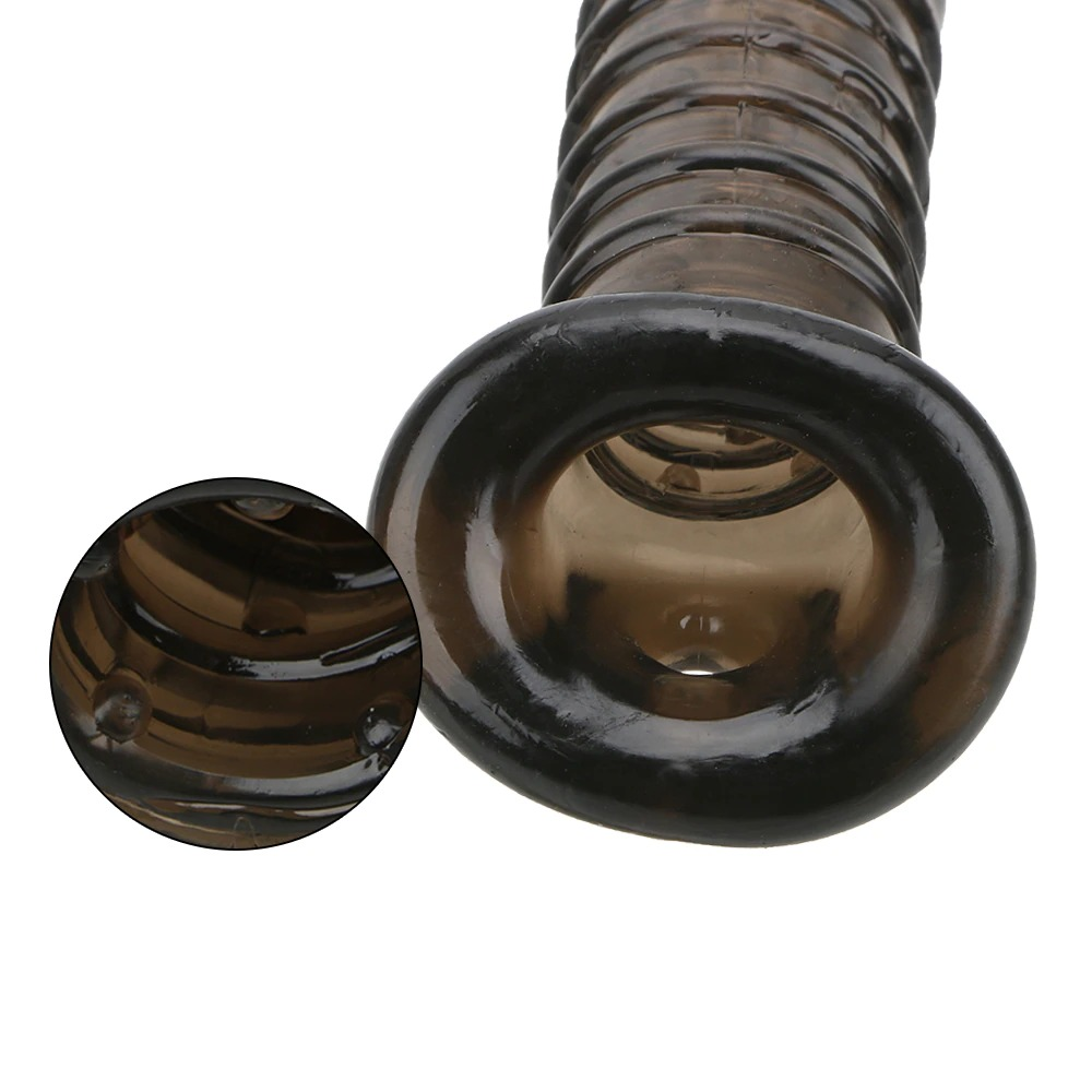Delayed Ejaculation Reusable Penis Sleeve / Penis Extenders in Two Variants - EVE's SECRETS