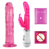 Dildo Rabbit Vibrator for Women / Adult Clitoris Vibrator / Female Erotic Realistic Penis - EVE's SECRETS