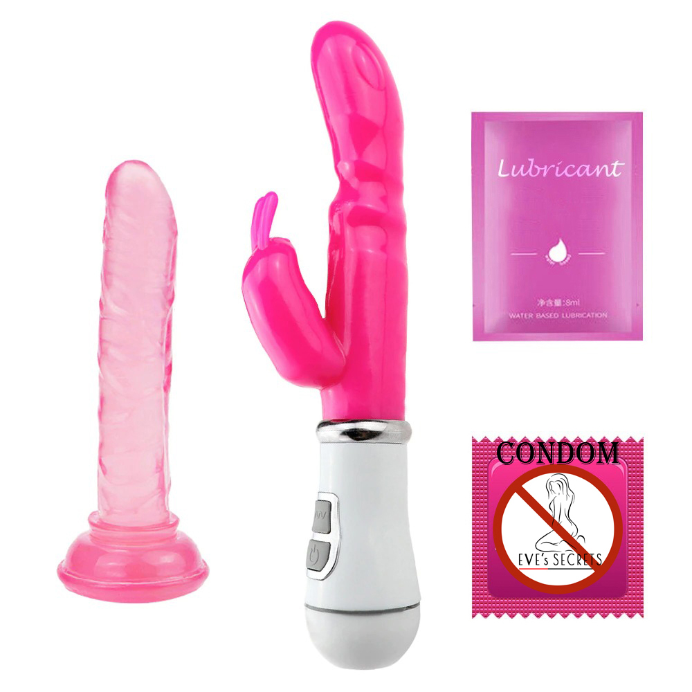 Dildo Rabbit Vibrator for Women / Adult Clitoris Vibrator / Female Erotic Realistic Penis - EVE's SECRETS