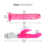 Dildo Rabbit Vibrator for Women / Adult Clitoris Vibrator / Female Erotic Realistic Penis - EVE's SECRETS