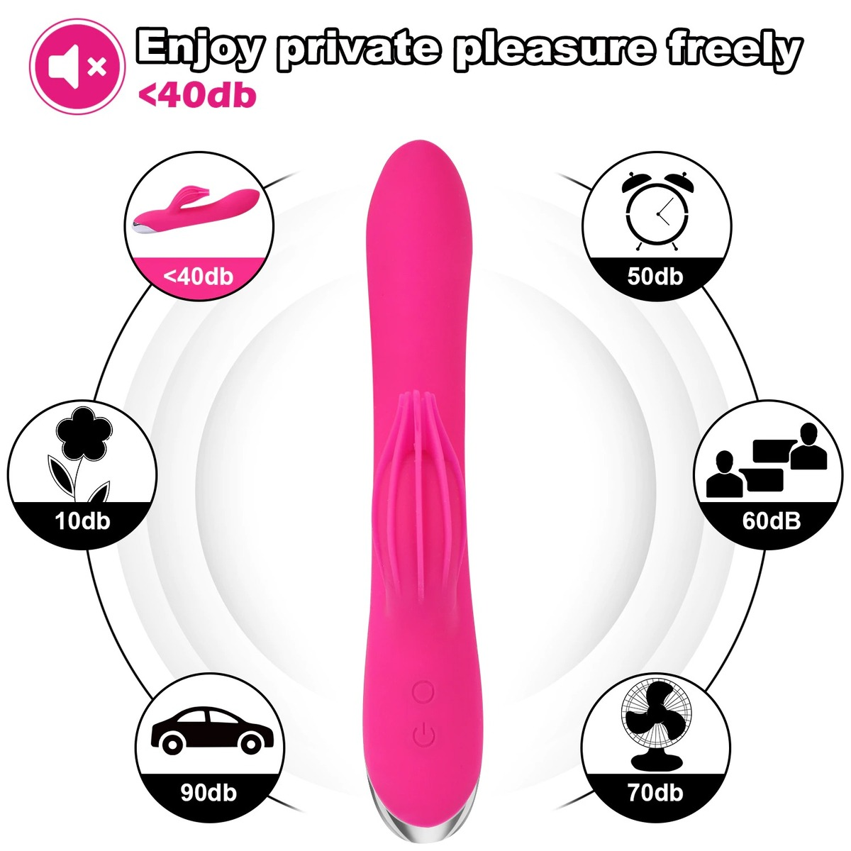 Dildo Rabbit Vibrator G-Spot Stimulation / Sex Toys For Women / Female Goods for Adults - EVE's SECRETS