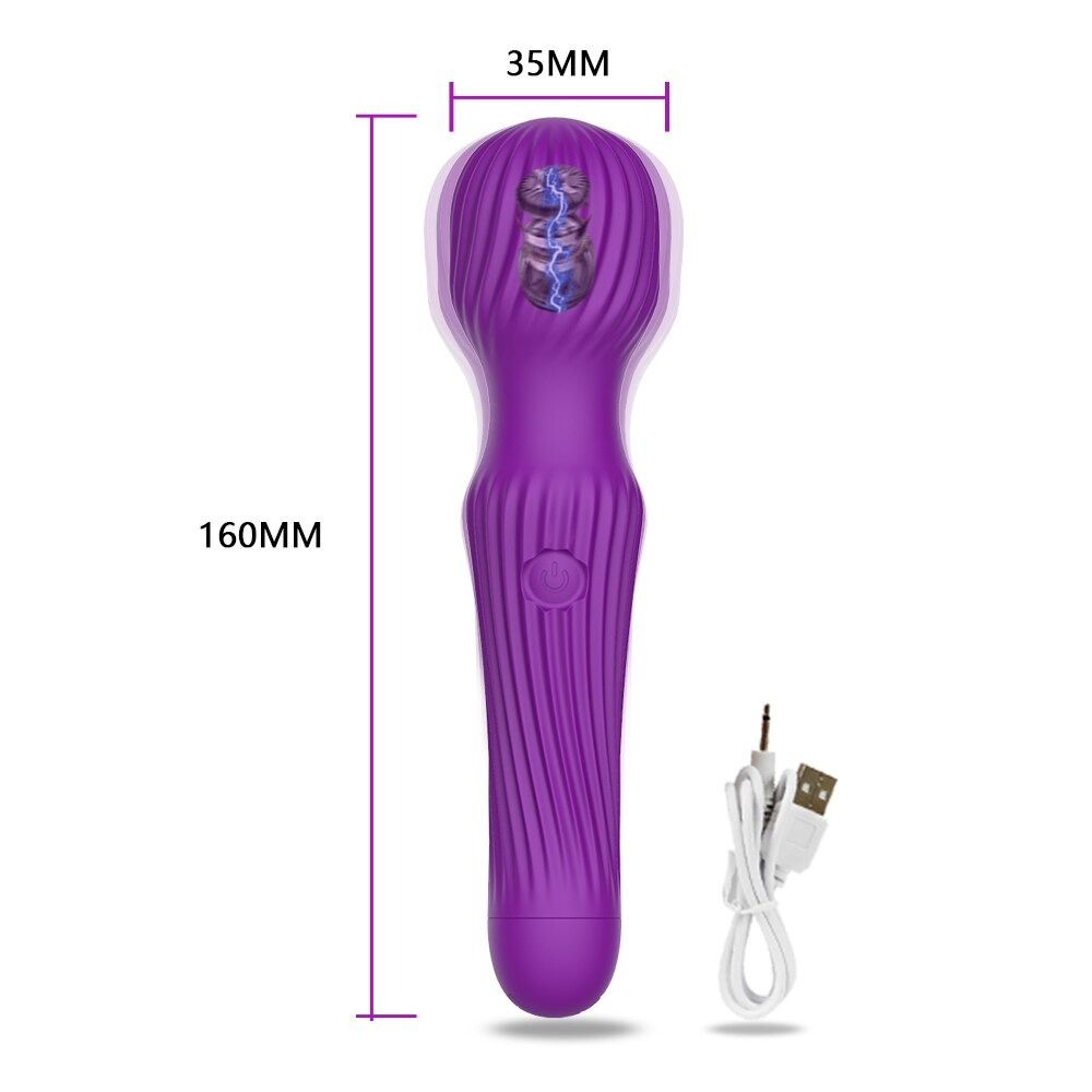 Dildo Vibrator Sex Toys for Women / Magic Wand G-Spot Stimulator / Adult Silicone Clitoris Stimulator - EVE's SECRETS