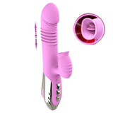 Dildo Vibrator with Mouth Sucking / Clitoris Stimulator with Heating Function - EVE's SECRETS