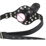Double-Ended Dildo Gag Head for Women / Adult Strapon Mouth / Ladies Sex Toy BDSM Bondage - EVE's SECRETS