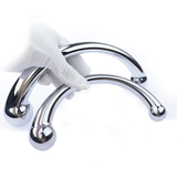 Double Ended Stainless Steel Dildo / Adult Unisex Anal Dildo Stimulator - EVE's SECRETS