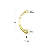 Double Ended Stainless Steel Dildo / Adult Unisex Anal Dildo Stimulator - EVE's SECRETS