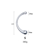 Double Ended Stainless Steel Dildo / Adult Unisex Anal Dildo Stimulator - EVE's SECRETS