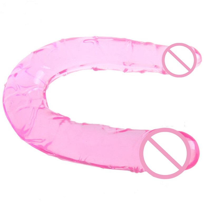 Double Head Rubber Penis for Women / Adult Sex Toy for Vagina Stimulate - EVE's SECRETS