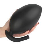 Double-Layer Silicone Inflatable Huge Anal Dildo / Anus Prostate Massager / Expandable Butt Plug - EVE's SECRETS