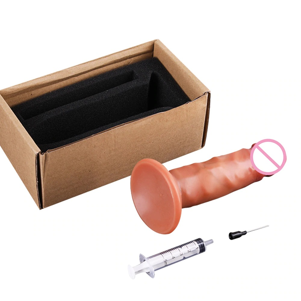 Double-layer Soft Realistic Dildo with Suction Cup / Feeling Real Skin Huge Dildo - EVE's SECRETS