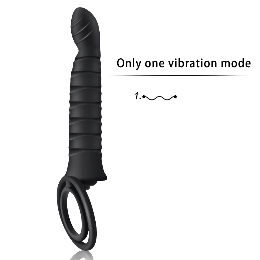 Adult Double Penetration Dildo Vibrator / Men Strap-On Penis Sex Toy for Couples - EVE's SECRETS