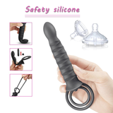 Adult Double Penetration Dildo Vibrator / Men Strap-On Penis Sex Toy for Couples - EVE's SECRETS