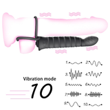 Adult Double Penetration Dildo Vibrator / Men Strap-On Penis Sex Toy for Couples - EVE's SECRETS