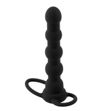 Double Penetration Silicone Anal Beads / Adult Vibrator Strapon Dildo - EVE's SECRETS