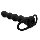 Double Penetration Silicone Anal Beads / Adult Vibrator Strapon Dildo - EVE's SECRETS
