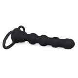 Double Penetration Silicone Anal Beads / Adult Vibrator Strapon Dildo - EVE's SECRETS