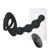 Double Penetration Strap On Anal Vibrator For Couples / Anus Plug G-Spot Dildo Vibrator - EVE's SECRETS