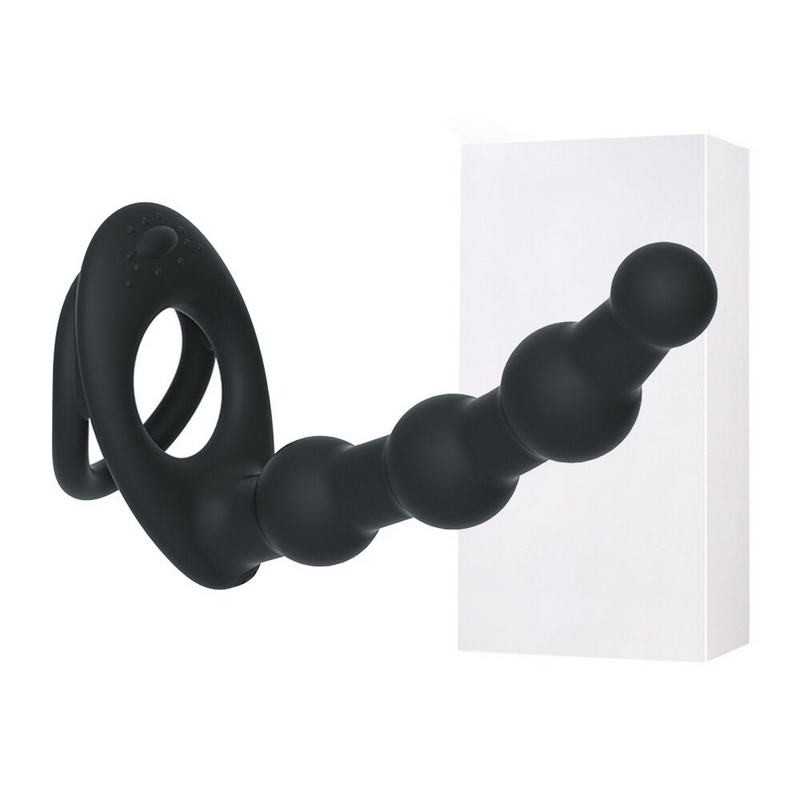 Double Penetration Strap On Anal Vibrator For Couples / Anus Plug G-Spot Dildo Vibrator - EVE's SECRETS
