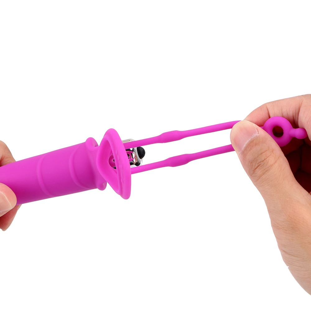 Double Penetration Strapon Dildo Vibrator / Adult Sex Toy for Couples - EVE's SECRETS