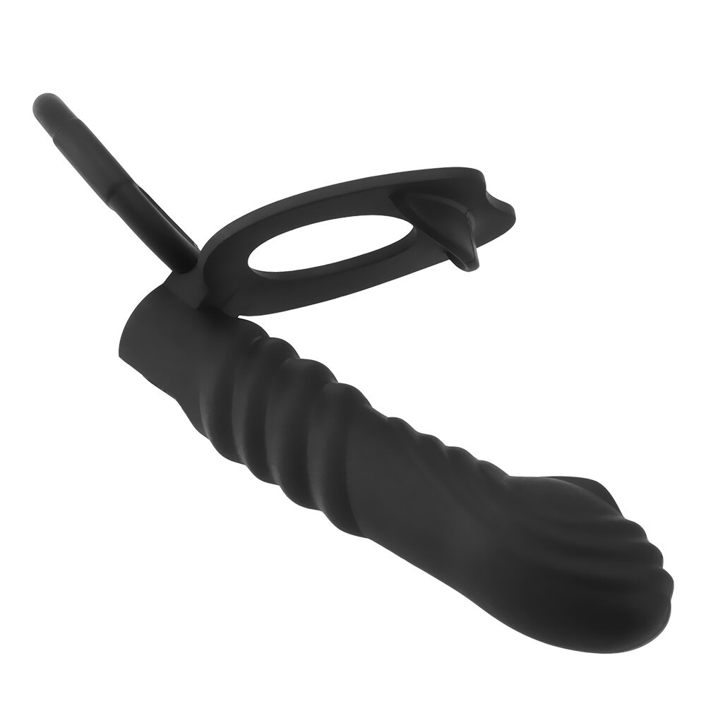 Double Penetration Vibrator Dildo / Adult Sex Toy for Couples - EVE's SECRETS