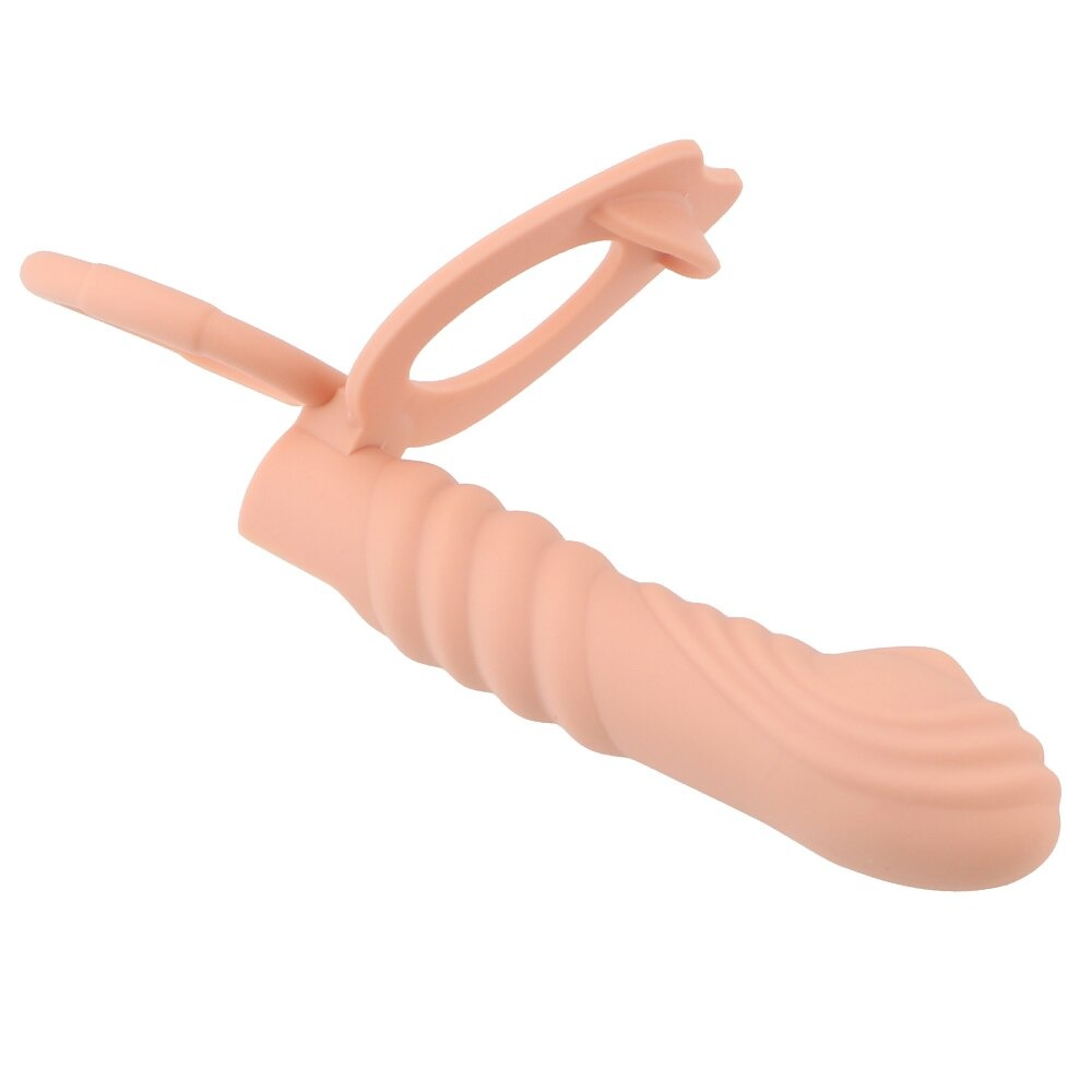 Double Penetration Vibrator Dildo / Adult Sex Toy for Couples - EVE's SECRETS