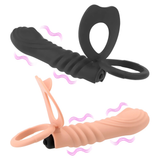 Double Penetration Vibrator Dildo / Adult Sex Toy for Couples - EVE's SECRETS